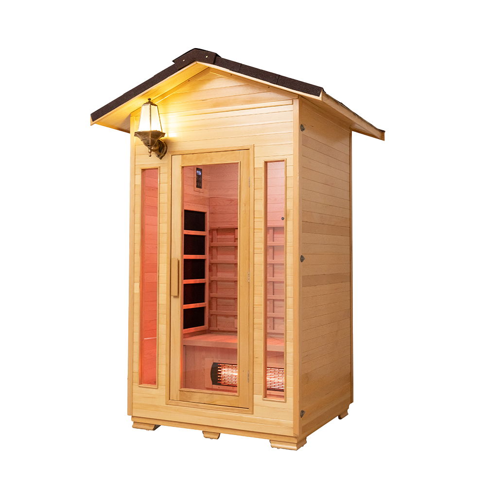 Best Outdoor Redwood 2 Person Infrared Sauna Manufacturers 12