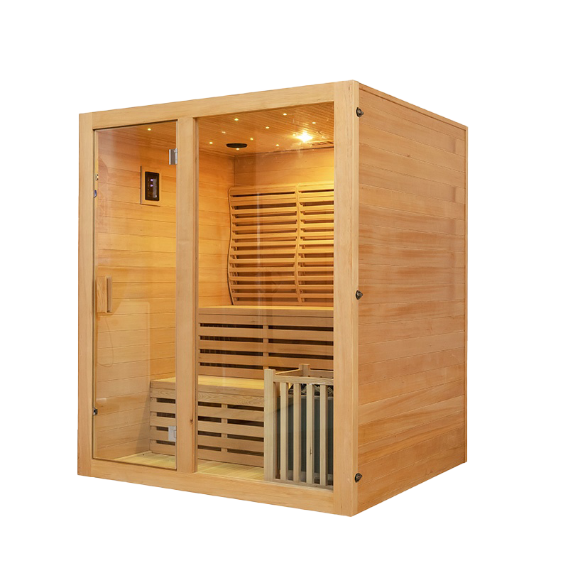 Cheap Custom 2 Person Traditional Indoor Sauna Supplier 008