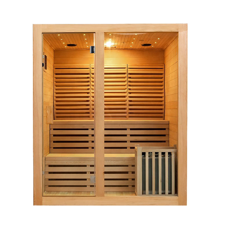 Cheap Custom 2 Person Traditional Indoor Sauna Supplier 11