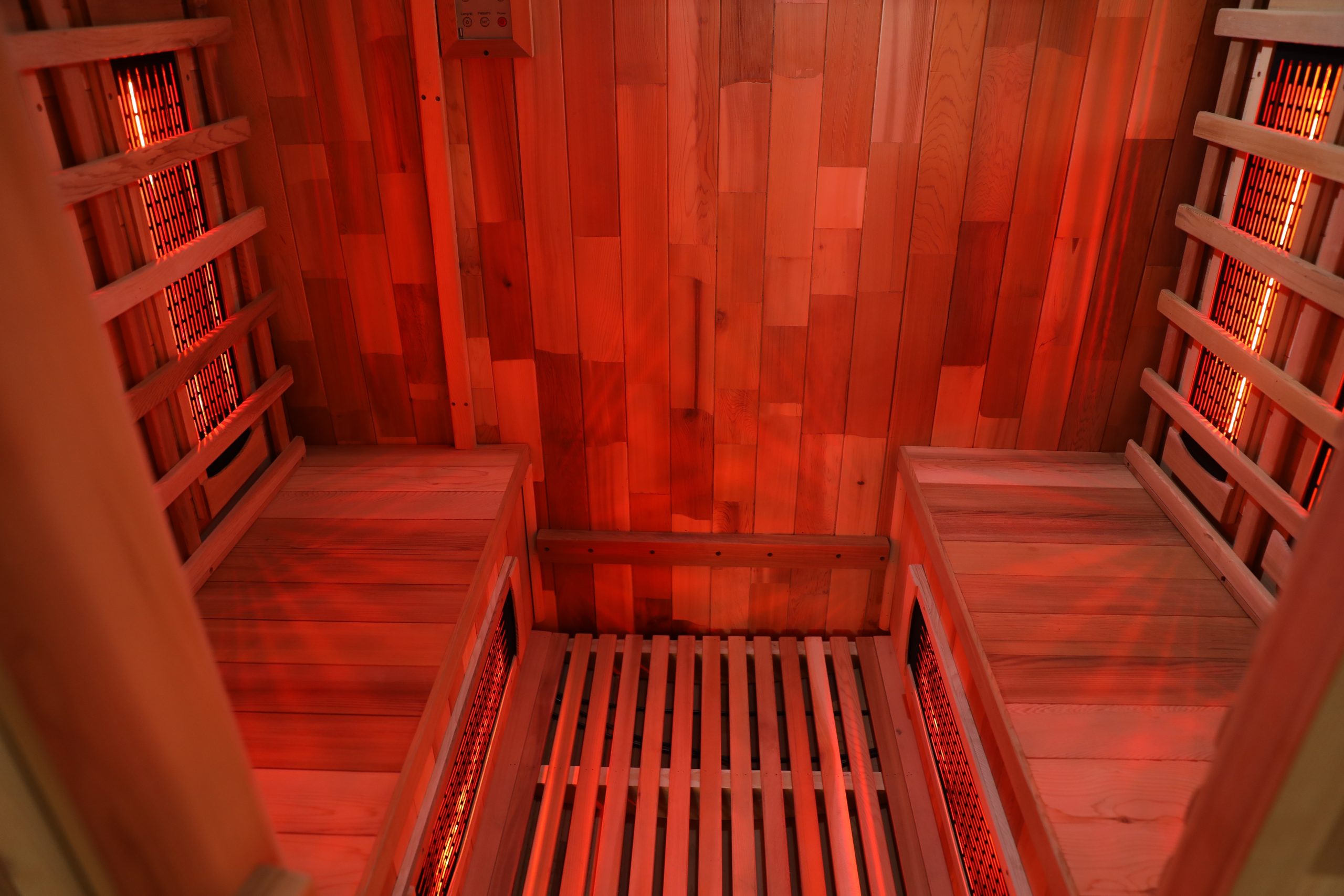 Custom 4 People Capacity Redwood Outdoors Barrel Sauna 003