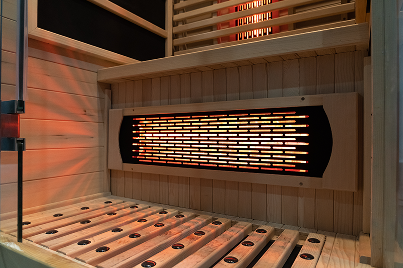 Custom High End Double Heater Carbon Far Infrared Sauna Room For Sale 003