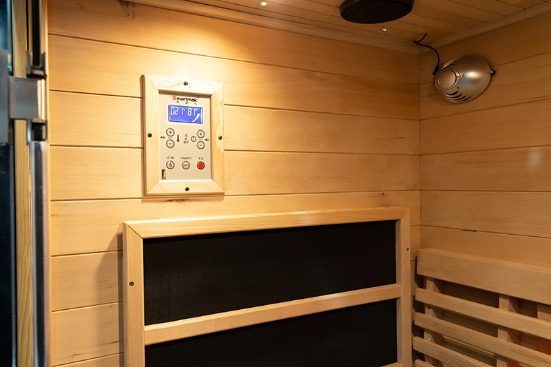 Custom High End Double Heater Carbon Far Infrared Sauna Room For Sale 004