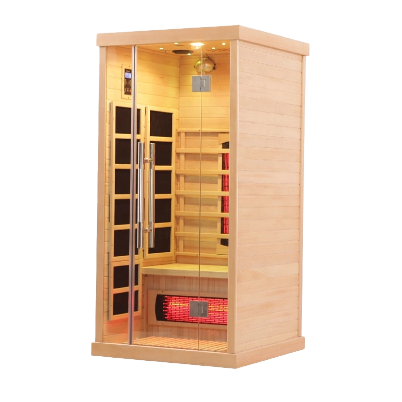 Custom High End Double Heater Carbon Far Infrared Sauna Room For Sale 12