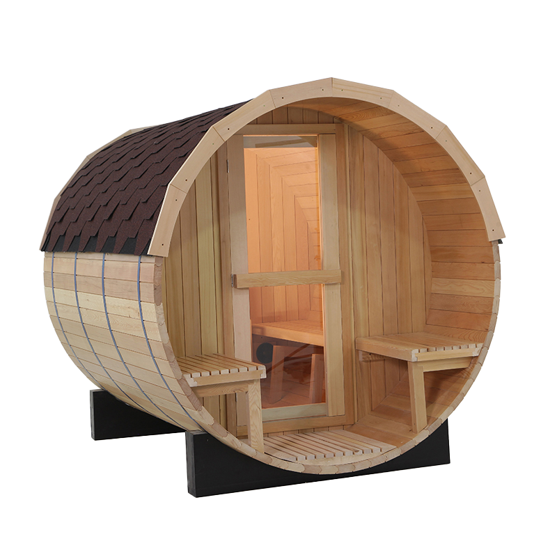 Custom Home Outdoor Barrel Steam Sauna Room Manufacturers 10