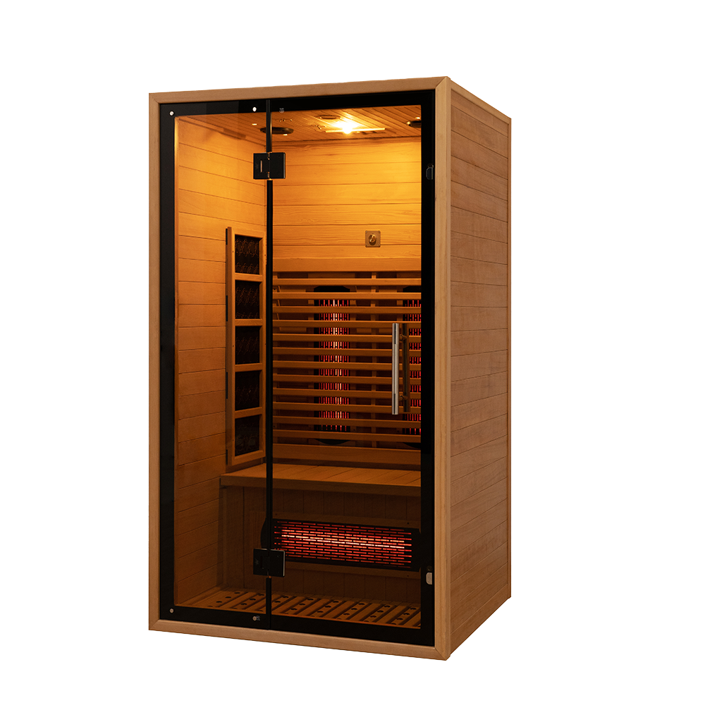 Custom Luxury 2 Person Indoor Full Spectrum Near And Far Infrared Sauna 004