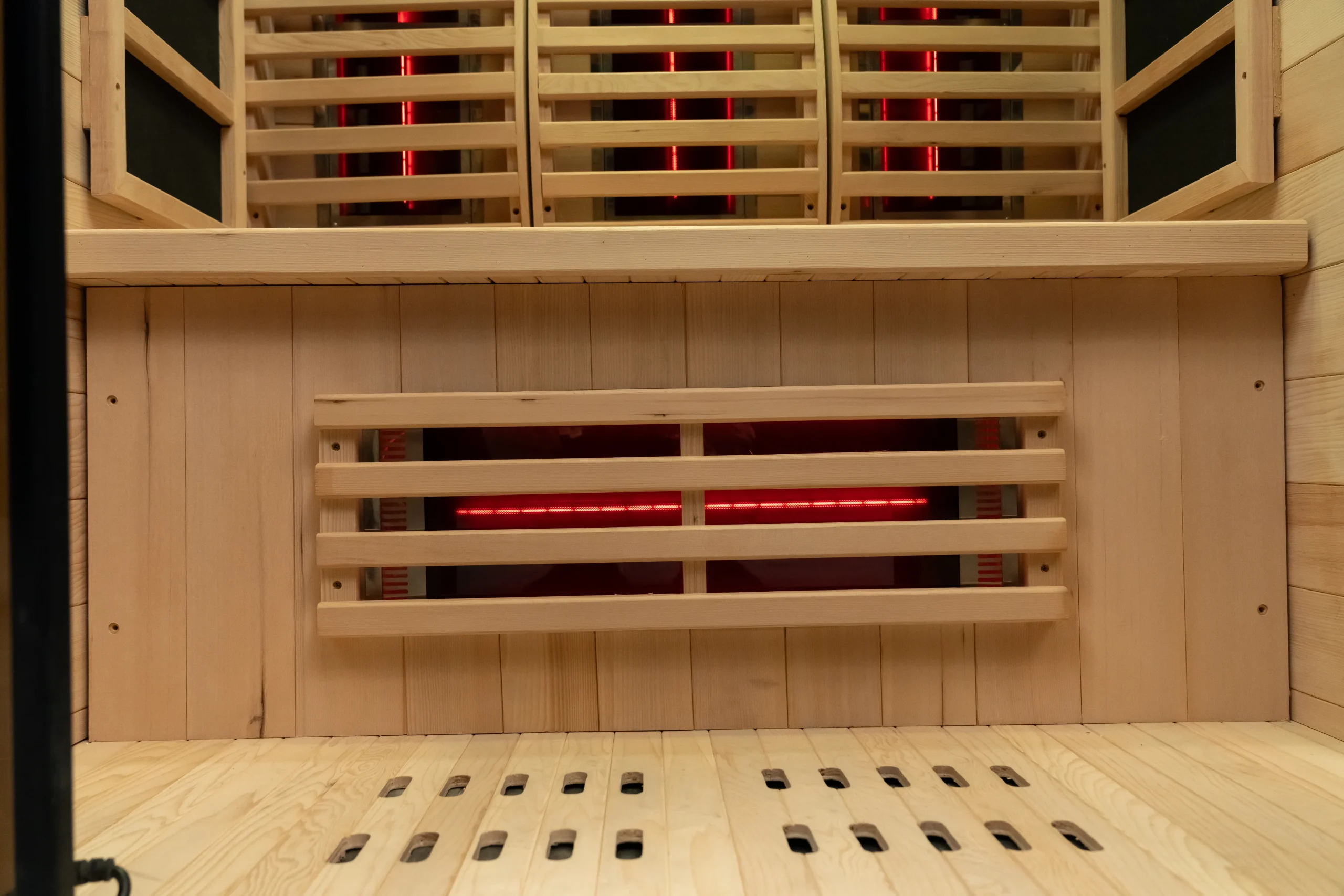 Custom Luxury 2 Person Indoor Full Spectrum Near And Far Infrared Sauna 10