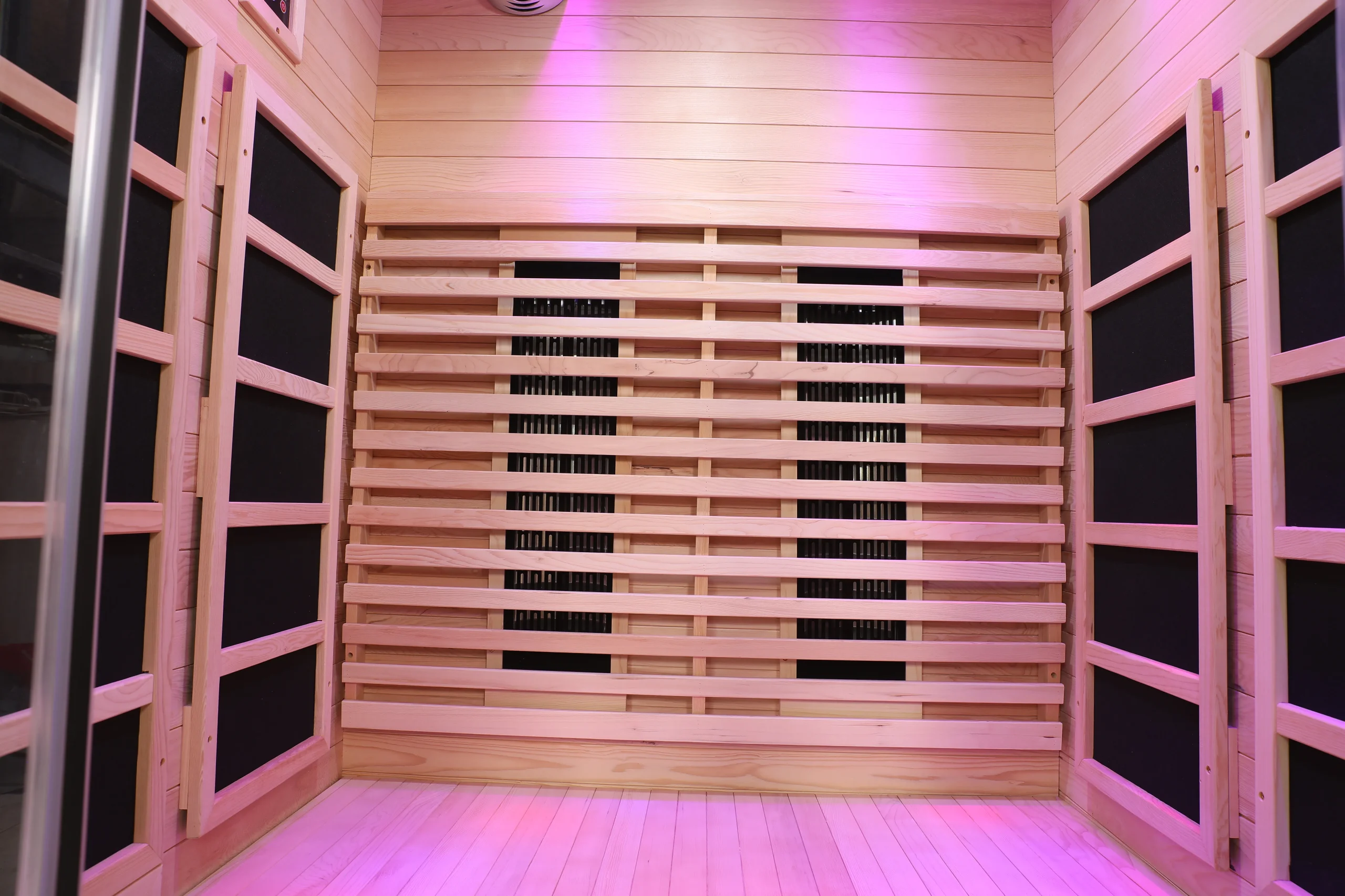Custom Size 2 Person Indoor Steam Far Infrared Sauna Room 002