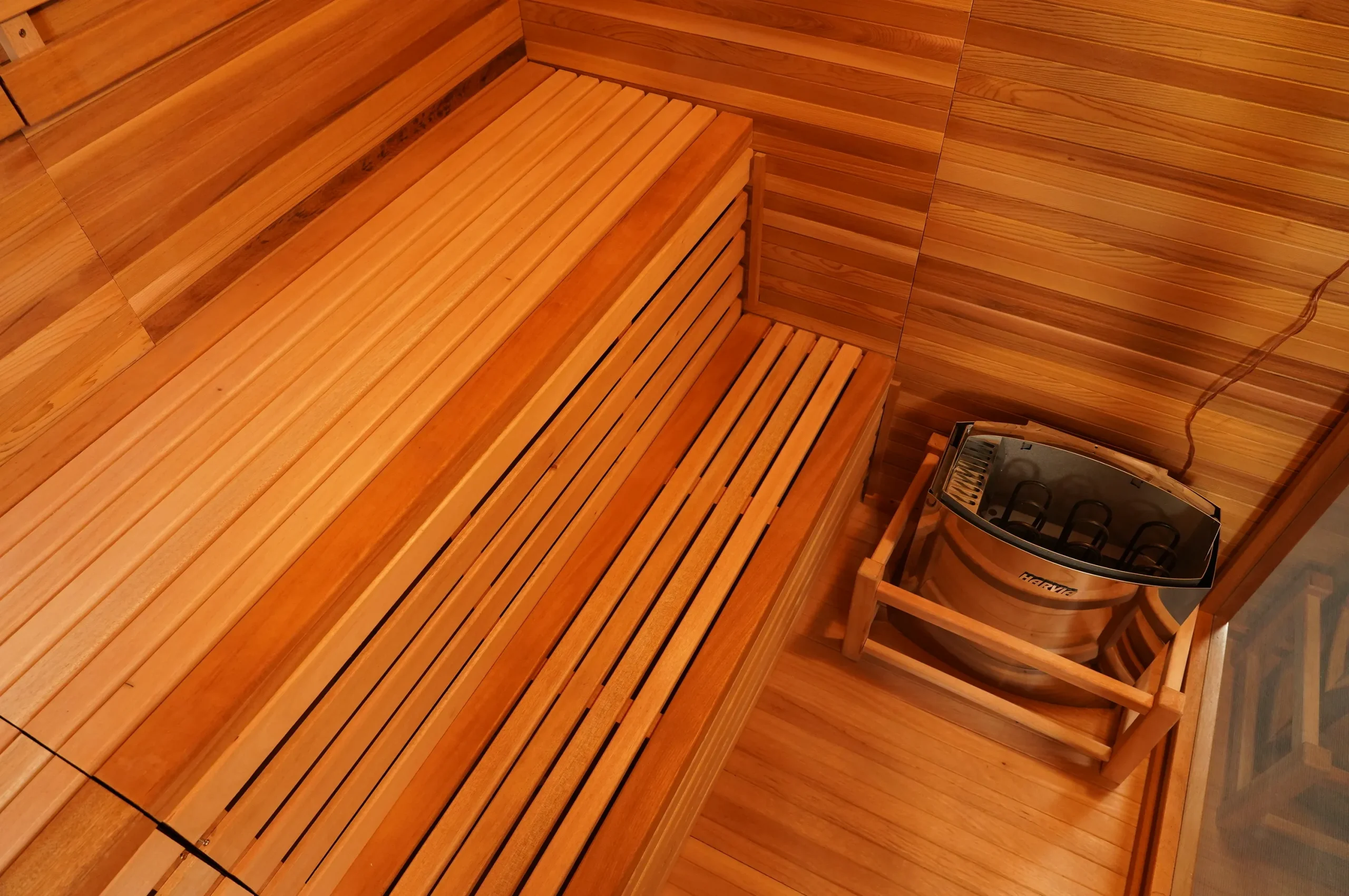 Custom Wholesale 6-8 Person Outdoor Dry Steam Traditional Sauna Room 007