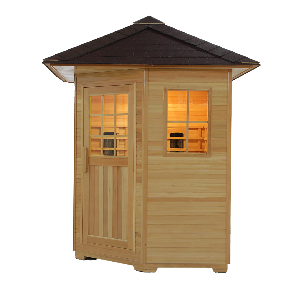Custom Wholesale Backyard Outdoor 4 Person Infrared Sauna Room 10