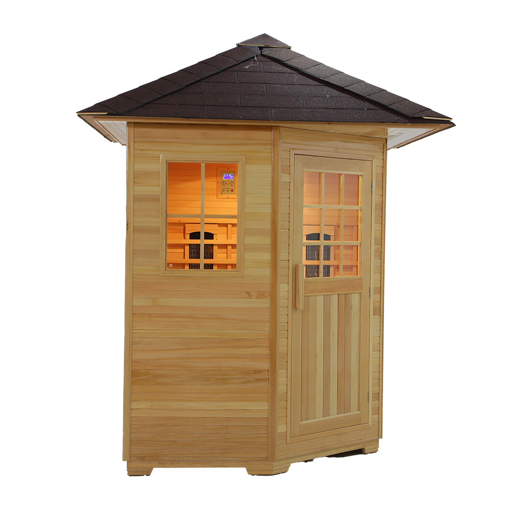 Custom Wholesale Backyard Outdoor 4 Person Infrared Sauna Room 12