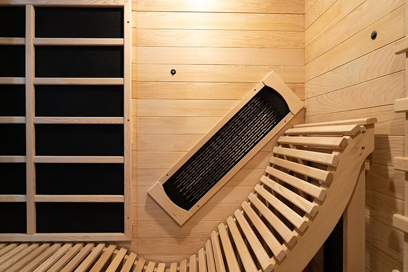 Customized Red Cedar Two Person Infrared Sauna Manufacturer 006