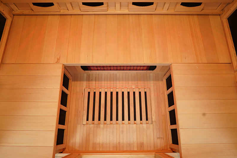 Factory Direct Sale 4-Person Indoor Full Spectrum Infrared Sauna 007