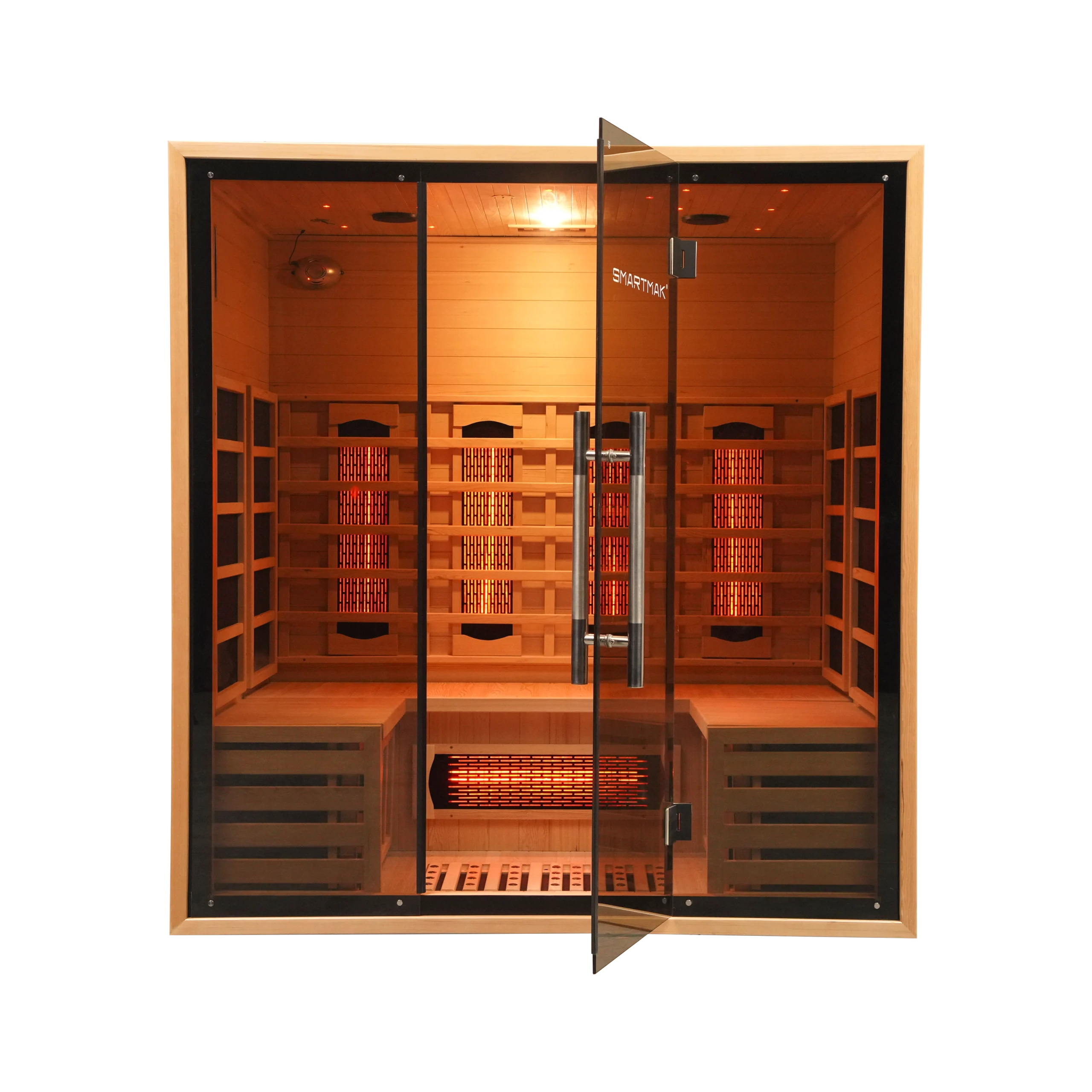 Hot Sale Commercial Indoor 4 Person Far Infrared Sauna Room 17
