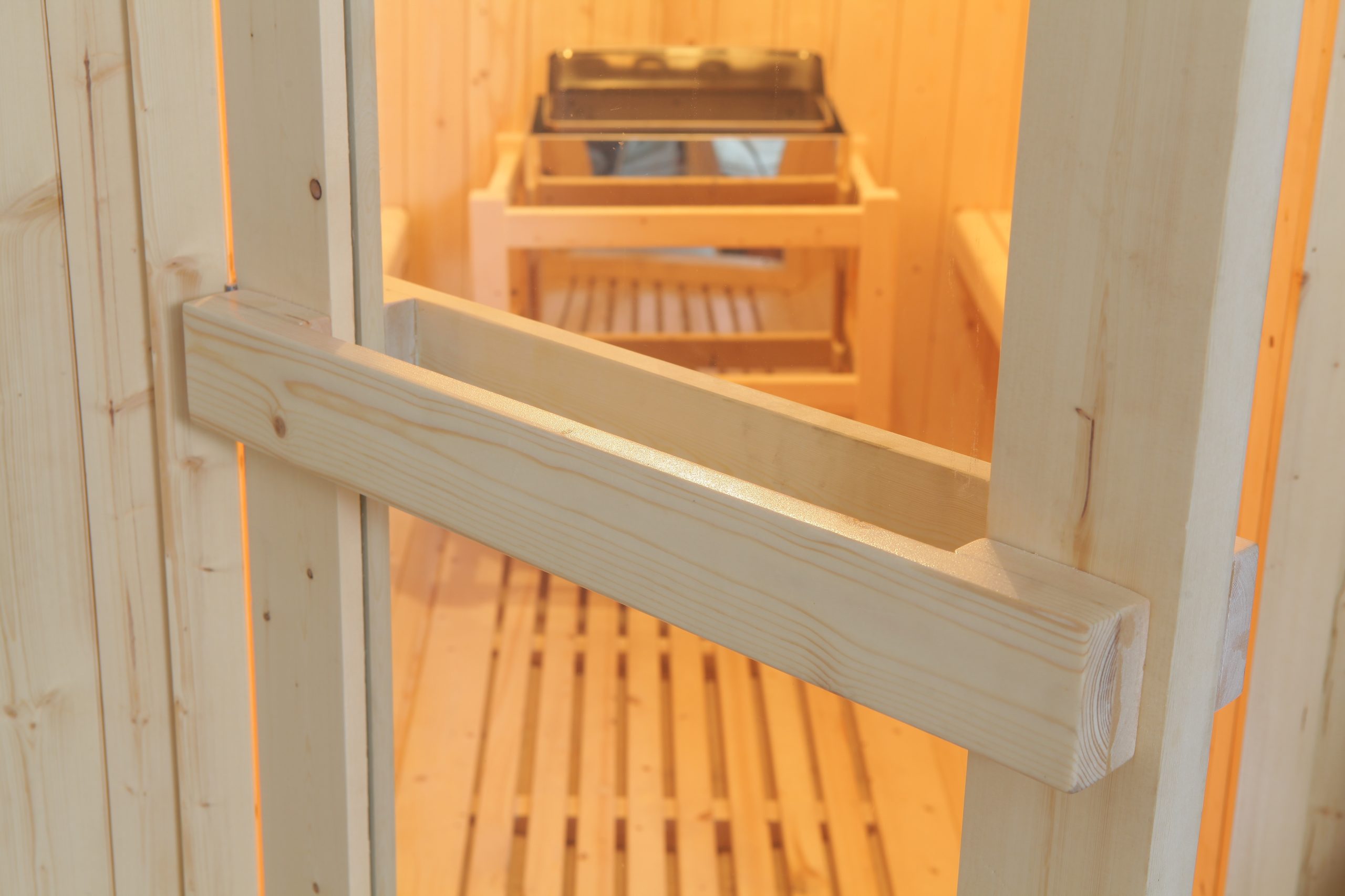 Low Moq Custom Outdoor Traditional Dry Steam Barrel Sauna 005