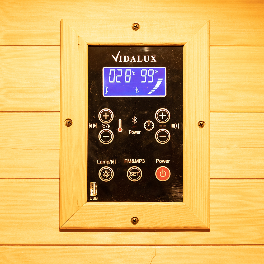 Wholesale 1 Person Indoor Traditional Steam Sauna Room With Electric Stove 006