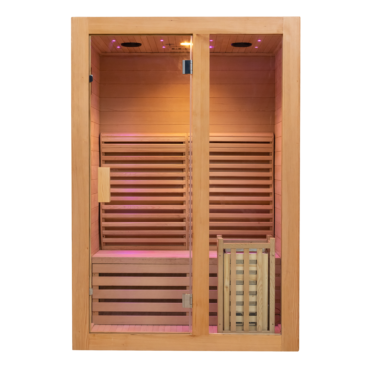Wholesale 1 Person Indoor Traditional Steam Sauna Room With Electric Stove 19