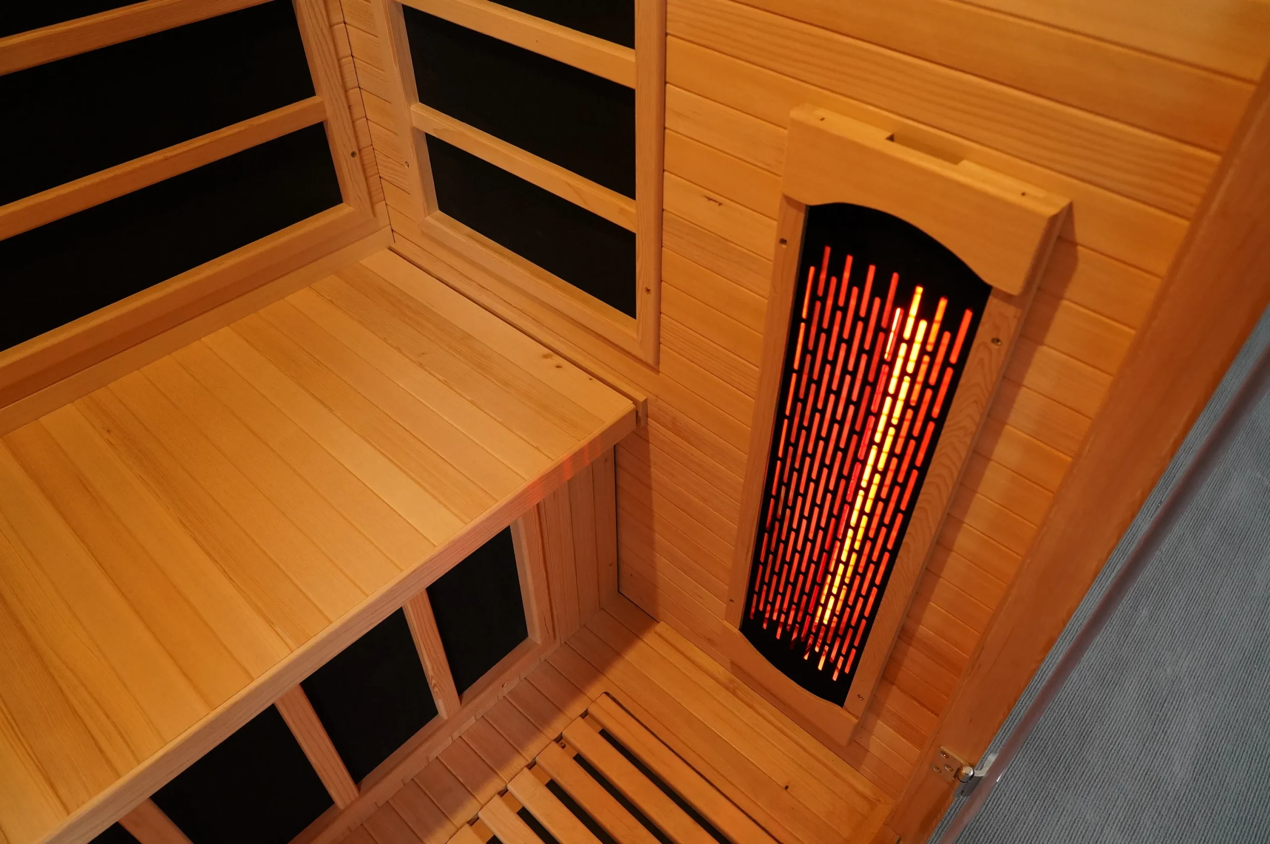 Wholesale 2 Person Carbon Fiber Heated Infrared Sauna Room For Beauty Spa 12
