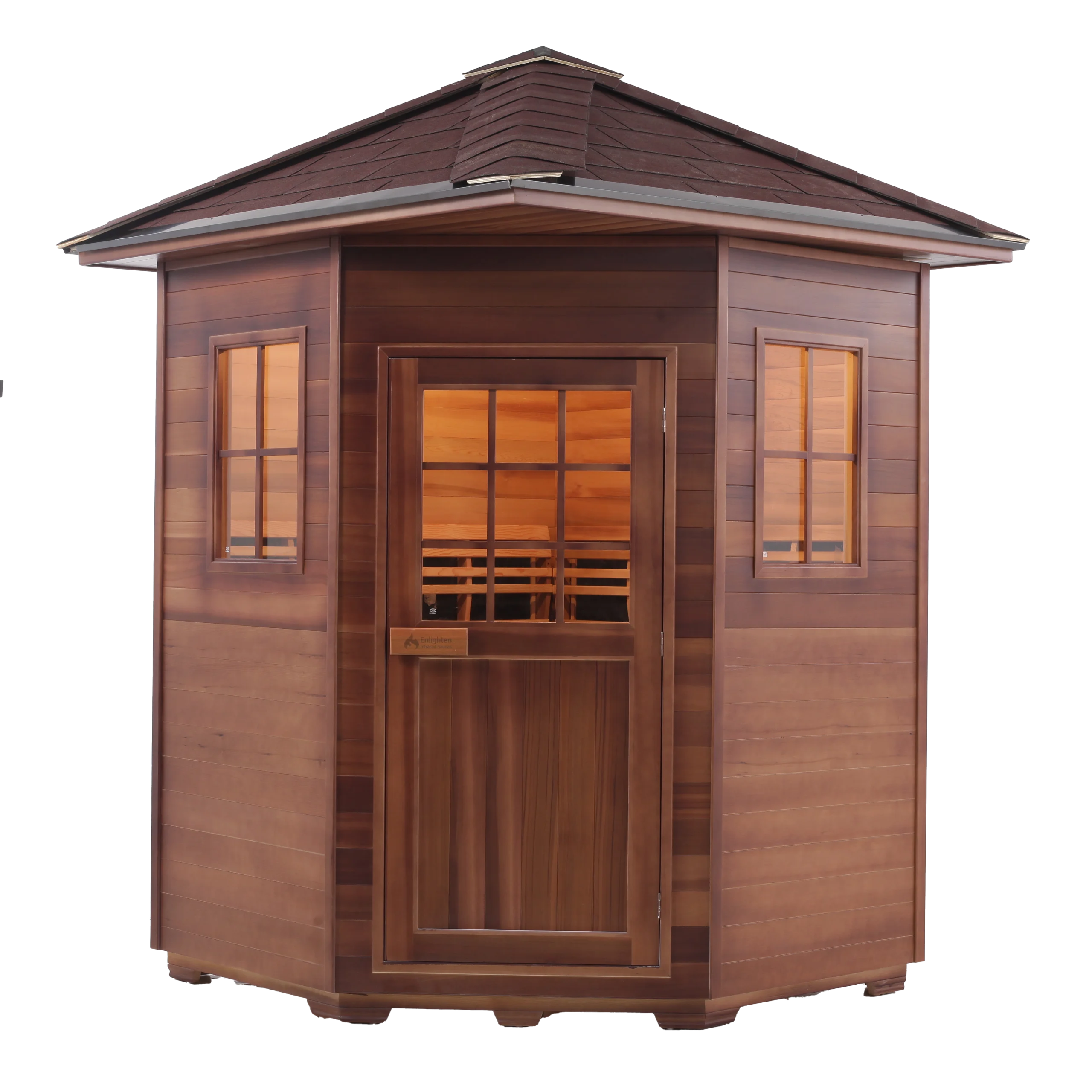 Wholesale 6-Person Outdoor Infrared Sauna Room For Spa 009