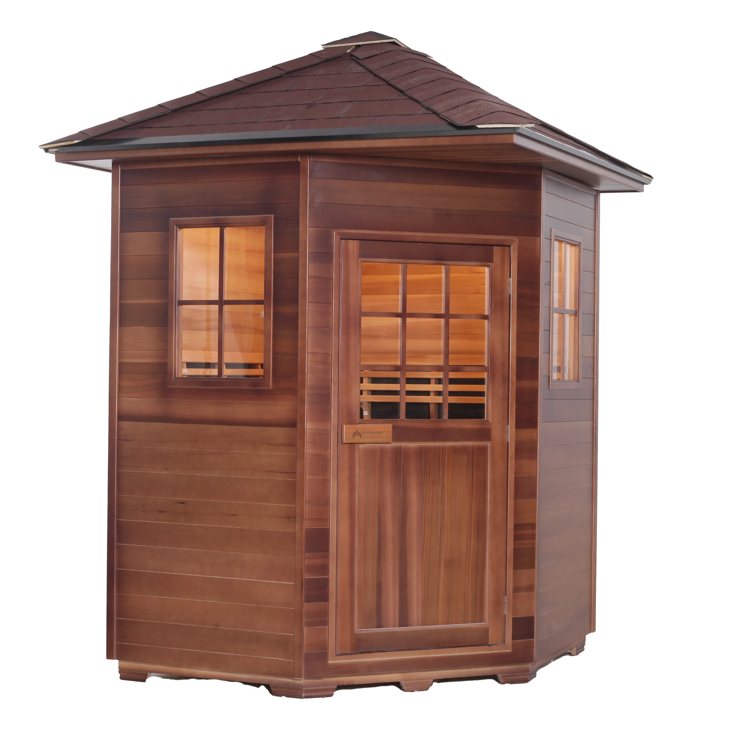 Wholesale 6-Person Outdoor Infrared Sauna Room For Spa 10