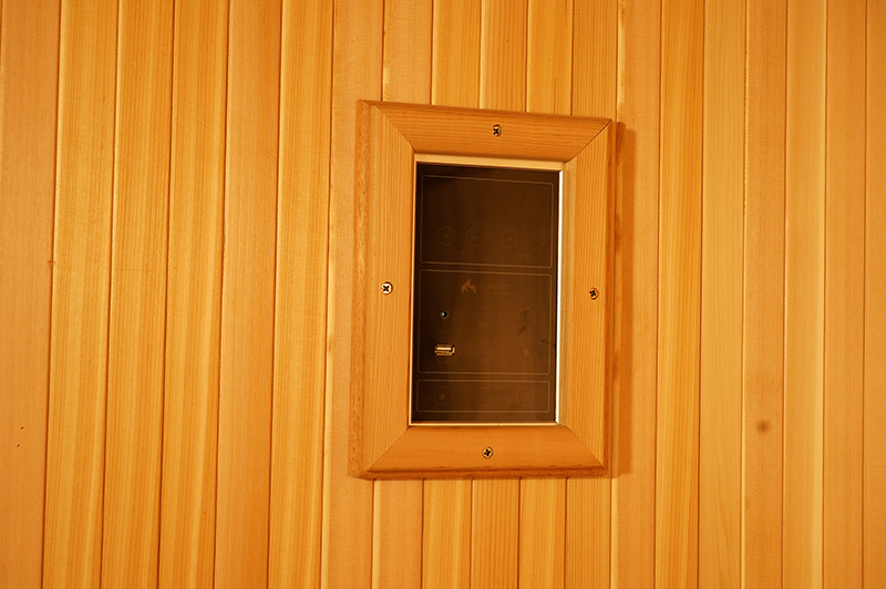 Wholesale Custom Outdoor Redwood Three Person Infrared Sauna 005