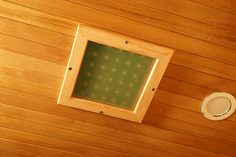 Wholesale Custom Outdoor Redwood Three Person Infrared Sauna 007