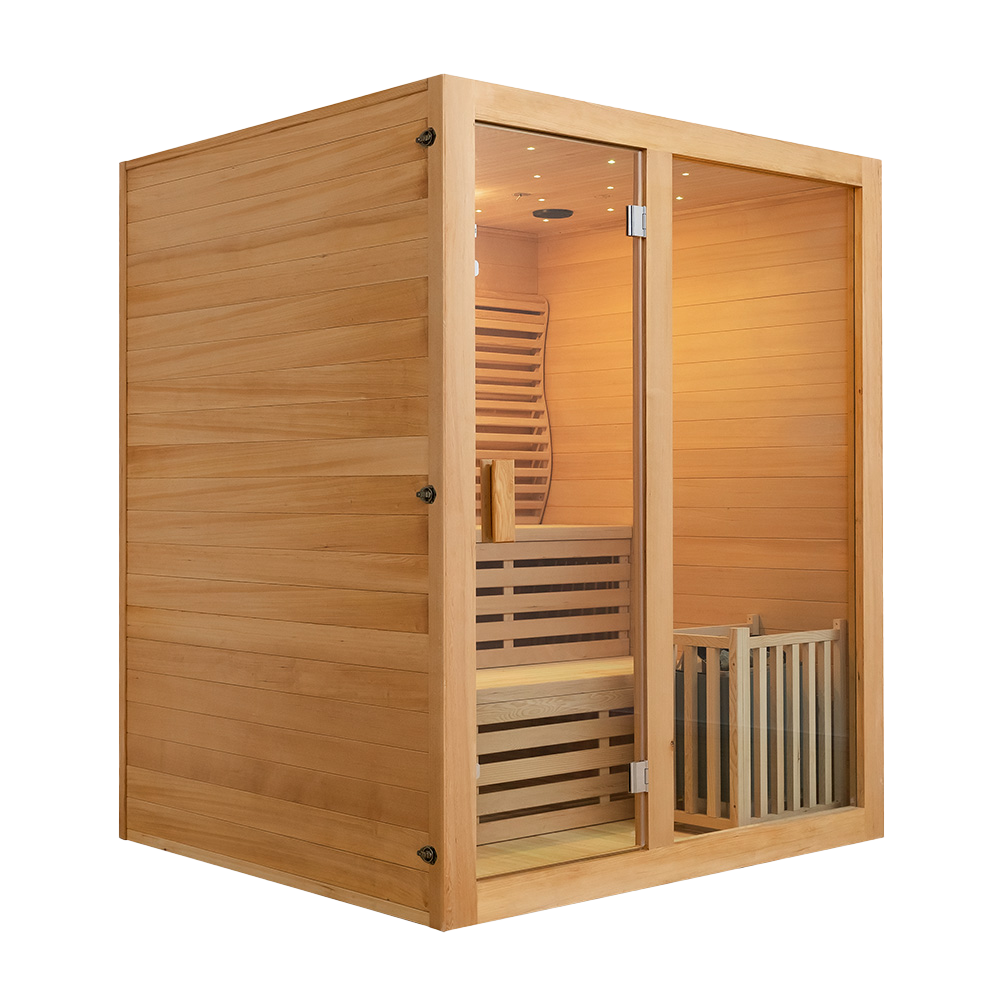 Wholesale Home Indoor 4-6-Person Indoor Traditional Steam Sauna 007