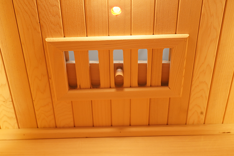 Wholesale Indoor Solid Wood Two Person Home Infrared Sauna 009