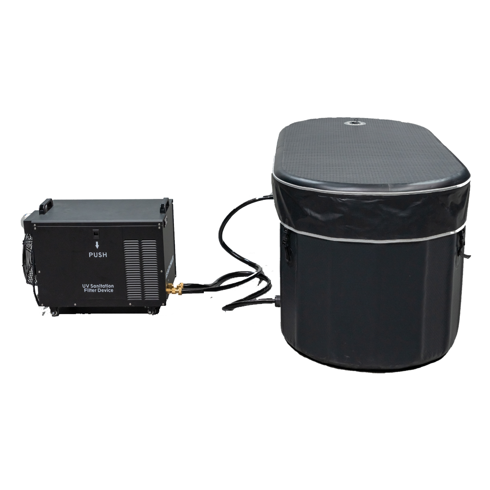 Wholesale Luxury Portable Foldable Inflatable Ice Bucket With Cooler 14